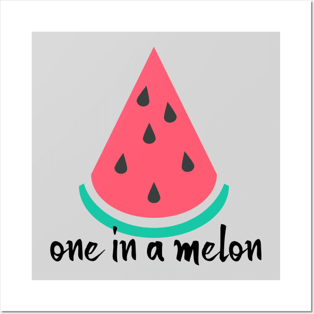 One in a Melon Wall Art by Nataliatcha23